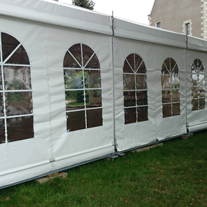 Chapiteau <span class=keywords><strong>de</strong></span> Luxe en Aluminium Blanc PVC pour Grands Mariages en Plein Air Accueillant <span class=keywords><strong>200</strong></span> à 500 <span class=keywords><strong>Personnes</strong></span> - Product Image 3