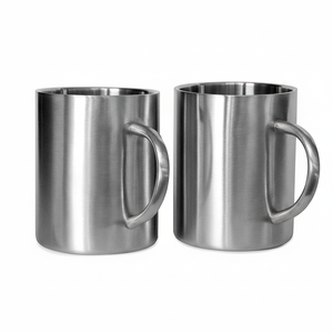 Direct Factory Supply Stainless Steel Tumbler with Handle Double Wall Vacuum <b>Insulated</b> Coffee <b>Cup</b> Mugs Anti Rust Dishwasher Safe - Product Image 1
