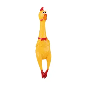 Screaming Chicken Sound Toy Mascotas Juguetes para perros Producto Herramienta de descompresión chirriante Squeak Vent Chicken