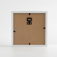 Cadre de présentation Shadow Box en MDF certifié FSC, le mieux noté, pour montres, collection de billets, fonds de voyage 15*15cm 20*20cm