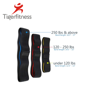 Vendita calda tessuto personalizzato cerchi Hip <span class=keywords><strong>3</strong></span> livelli di resistenza dell'anca bande bande di resistenza dell'anca <span class=keywords><strong>Loop</strong></span> - Product Image 4
