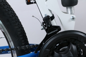 <span class=keywords><strong>Promotion</strong></span> Vélo Tout-Terrain Roues à Rayons VTT Pliable 21 Vitesses Suspension Vélo Tout-Terrain 29 Pouces - Product Image 4