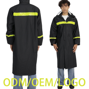 Imperméable en PVC coupe ample 100 % étanche entièrement scellé, épais, durable et économique pour la construction, l'agriculture et les activités <span class=keywords><strong>de</strong></span> plein air - Product Image 1