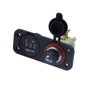12v double USB voiture allume-cigare prise séparateur pour voiture motos bateau chargeur adaptateur d'alimentation sortie accessoires panneau - Product Image 3