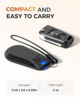 Laudtec-Chauffe-mains magnétique avec lanière, lot de 2, cadeaux d'hiver, meilleurs produits, mini chauffe-mains portable, batterie externe