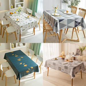 Nappe Xuanyuan en PVC Imprimé, Rectangulaire, Imperméable, pour Hôtels, Motif Animaux Mignons, Housse de Table Haut de Gamme - Product Image 3