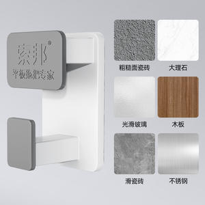 Sobam <b>Adhesive</b> <b>Hook</b> Single <b>Hook</b> Heavy Duty 30kg ABS Wall Mount For Bathroom Kitchen - Product Image 3