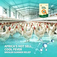 Qianbaisheng Probiotiques pour le soulagement du stress thermique chez les poulets de chair : Croissance rapide et prise de poids pour les fermes africaines