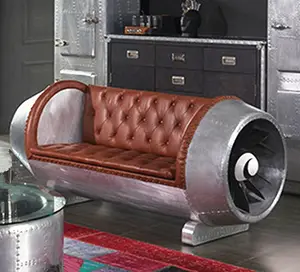 Aviator Retro Industrial Chair Loft Style Chair Living Room Sofa Chair