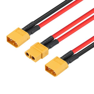 <span class=keywords><strong>Cable</strong></span> en Serie y Paralelo XT60, Conector de Batería, <span class=keywords><strong>Cable</strong></span> de Silicona Suave de 12AWG, Adaptador de <span class=keywords><strong>Cable</strong></span>, <span class=keywords><strong>Cable</strong></span> de Extensión para Helicóptero UAV, Quadcopter - Product Image 4
