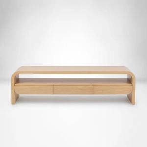 ตู้วางทีวีดีไซน์ทันสมัยหรูหราพร้อมลิ้นชักเก็บของ วัสดุไม้ สำหรับห้องนั่งเล่น - Product Image 1