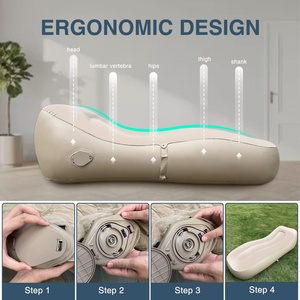 Auto <b>Inflatable</b> Couch, Air Mattress <b>Sofa</b> Bed with Portable Air Pump Customizable <b>Inflatable</b> Mattresses - Product Image 3