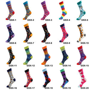 المئات أنماط الجدة الصلبة شريط البولكا نقطة التمويه الاعشاب الرجال الجوارب جوارب ملونة الرجال دروبشيبينغ - Product Image 2