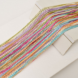 Tür schnur Vorhang Tür Perlen Vorhänge hängen Raumteiler Perlen Dekor Fenster Türen Pailletten Sheer Boho Quaste (Regenbogen) - Product Image 4
