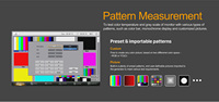 AVMATRIX PG4K 12G-SDI HDMI 2.0 Video Pattern Generator 4K60 Penguji Sinyal dengan Layar 5" Baterai 5000mAh SFP untuk Siaran