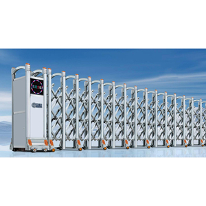 ประตูบานเลื่อนไฟฟ้าประตูสเตนเลสประตูพับอัตโนมัติมอเตอร์ไฟฟ้าประตูพับได้ - Product Image 5