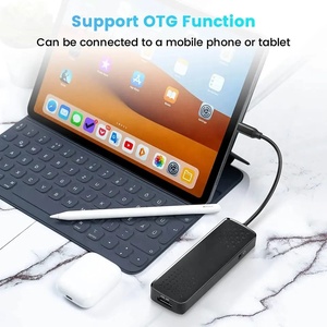 Multiport 6 trong 1 <span class=keywords><strong>USB</strong></span> C por Hub để 4K HDMI 100W PD 3USB cổng 3.0 3.5mm jack âm thanh cho <span class=keywords><strong>macbook</strong></span> không khí <span class=keywords><strong>MacBook</strong></span> Pro XPS Loại C thiết bị - Product Image 5