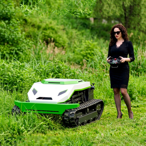 50cm 60cm 80cm 90cm Industrial Telescopic Handle Cordless Rotary Blade Self-Propelled 4-Stroke Diesel Engine Remote Lawn Mower - Product Image 1