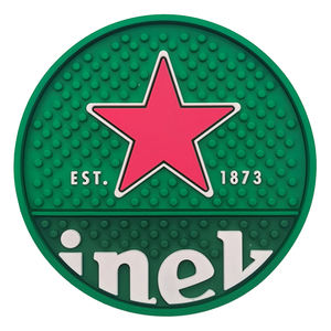 Ensemble de sous-verres personnalisés en silicone et caoutchouc PVC sous-verres antidérapants pour tapis de tasse sous-verres souples résistants à la chaleur - Product Image 3