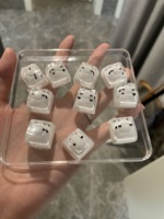 Keycap artisanal en résine fait à la main avec Design de thème Panda mignon de haute qualité