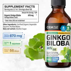 Tùy chỉnh <span class=keywords><strong>Ginkgo</strong></span> <span class=keywords><strong>Biloba</strong></span> chiết xuất giọt chất lỏng não bổ sung <span class=keywords><strong>Ginkgo</strong></span> <span class=keywords><strong>Biloba</strong></span> cồn Vegan <span class=keywords><strong>Ginkgo</strong></span> <span class=keywords><strong>Biloba</strong></span> lỏng nootropic giọt - Product Image 2