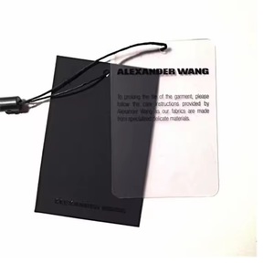 Custom Size and Shape Design Paper PET Hang Tag for Clothing Labels Shoes Jeans Logo Swing Tag