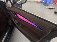 Kit d'éclairage d'ambiance intérieur LED Symphony pour BMW Série 5 G30 G38 2019-2023, accessoires de décoration pour cache-haut-parleurs