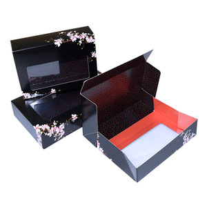 Disposable Takeout Togo Sushi Packaging Custom Take Away Bento Food Luxury Gift Paper Takeaway Pizza Sushi Box