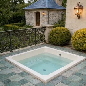 Jacuzzi de Acrílico Independiente para 2-3 Personas, Spa Interior, en Oferta, Kit de Spa, SPA para el Hogar - Product Image 4