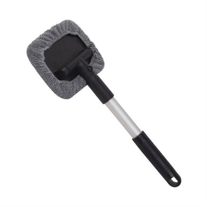 Brosse de nettoyage de pare-brise de voiture, tige télescopique en alliage d'aluminium, nettoyeur de vitres - Product Image 6