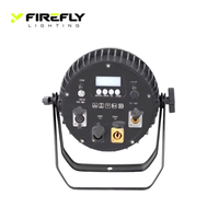 Projecteur LED PAR à piles RGBAW+UV 6-en-1 IP65 extérieur DMX512 sans fil 2.4G pour location événementielle et mariages