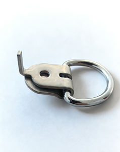Anello a D in Acciaio Inossidabile per Carichi Pesanti, Utilizzato per Fissare Merci su Camion, Rimorchi, Camper, Magazzini e Navi - Product Image 2