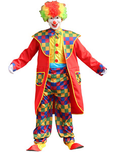 Divertido Disfraz de <span class=keywords><strong>Payaso</strong></span> Joker para TV y Cine, Unisex, para Adultos, Halloween, Navidad, Carnaval, Cosplay, Traje, Componentes, Regalo de Fiesta, Poliéster - Product Image 4