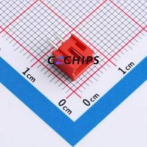 XY-PH2.0-2A11-R Wire-to-Board Pin Header Through hole Component (THT),P=2mm Connector 1x2P 2mm Through Hole PH - Product Image 1