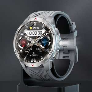 Reloj Inteligente KT88 con Pantalla AMOLED, Correa de Silicona, Brújula, Linterna, Batería de Larga Duración, Seguimiento Deportivo, Llamadas, Música, Compatible con iOS, Resistente al Agua - Product Image 4