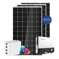 औद्योगिक वाणिज्यिक घर बिजली लागत के साथ छोटे घर 10kw 2kw बंद ग्रिड सौर प्रणाली फोटोवोल्टिक पैनल