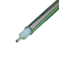 Halbstarres HF-Koaxialkabel | BingCryoCoax-034-SBC/SS | Außen leiter aus rostfreiem Stahl Versilberter Beryllium-Kupfer leiter