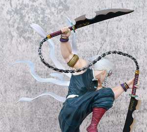 Figura in PVC da 27CM di <span class=keywords><strong>Demon</strong></span> <span class=keywords><strong>Slayer</strong></span>: Kimetsu No Yaiba, Uzui Tengen in Versione Combattimento, Giocattolo Anime Cartoon - Product Image 5