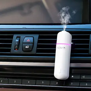 Роскошный мини ультразвуковой аромадиффузор SCENTA, оптовая продажа, портативный настенный освежитель для автомобиля с креплением на вентиляционное отверстие