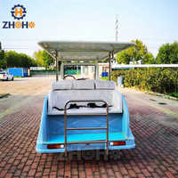 Skuter Mobilitas Vintage untuk Wisata, Listrik, Dapat Disesuaikan, 220V 72V, Bekas Mercedes Rolls Royce 8 Kursi, Baterai Lithium