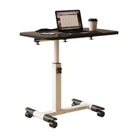 Escritorio de Computadora Simple de Madera MDF, Plegable y Giratorio, para Juegos, Oficina en Casa, Dormitorio