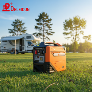 Generador de Gasolina Portátil Silencioso Original de Fábrica, Generador de 12 Voltios CC, 24v, 2 Kilovatios, Bajo Voltaje, Arranque y Parada Automáticos - Product Image 5