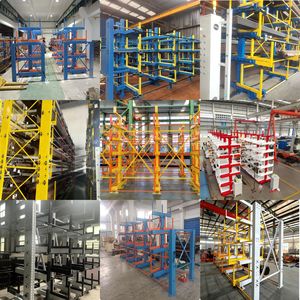 מדף טלסקופי מתכוונן בהתאמה אישית של YOCHO, מדף אחסון תעשייתי למחסן, הגנה מפני קורוזיה, מדף קנטילבר טלסקופי - Product Image 4