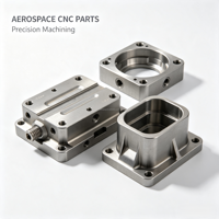 Pièces usinées CNC sur mesure en aluminium aérospatial et acier inoxydable, composants mécaniques de haute précision pour l'usinage