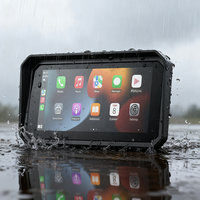 Écran tactile 6 pouces, Mirror Link, Android 13, écran LCD IPS, résolution 1440x720, télécommande, Android Auto, navigation GPS
