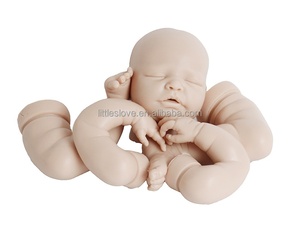 Reborn Doll Solid Silicone Kits Small Dolls <strong>Rubber</strong> Baby Realistic Molds Kits - Product Image 4
