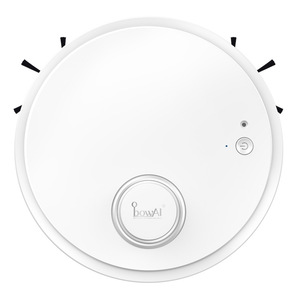 Bowai Robot Vacuum Cleaner 61-120 Min Battery Life Random Navigation Sweeping Suction Mopping Machine Black White Color - Product Image 2