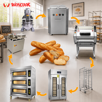 Prix d'usine, ensemble complet de machine à pain, four de boulangerie professionnel, solution tout-en-un, équipement de boulangerie