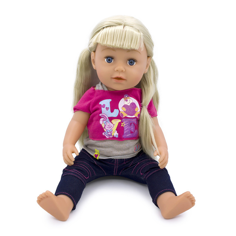 18 дюймов, Интересные детские куклы большого размера, набор красивых кукол для плача, игрушки для детей