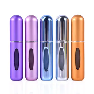 5ml 8ml Multi-use Color Travel Mini Metal Perfume Atomizer Spray Bottle